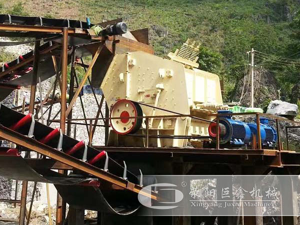 制沙生產線中反擊破組合
